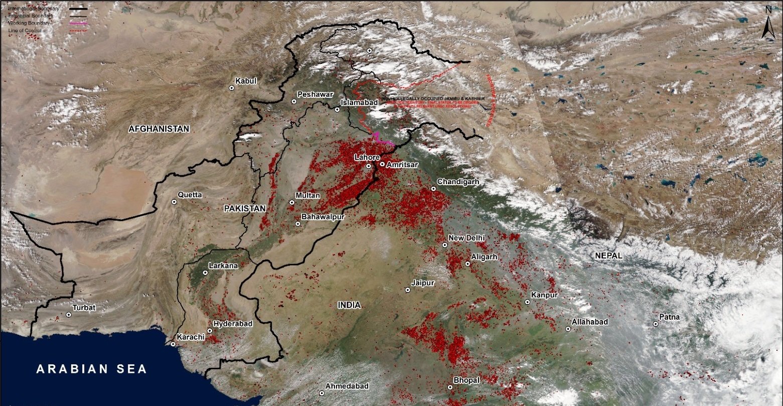 Thermal anomalies Oct 2024
